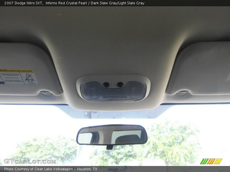 Inferno Red Crystal Pearl / Dark Slate Gray/Light Slate Gray 2007 Dodge Nitro SXT