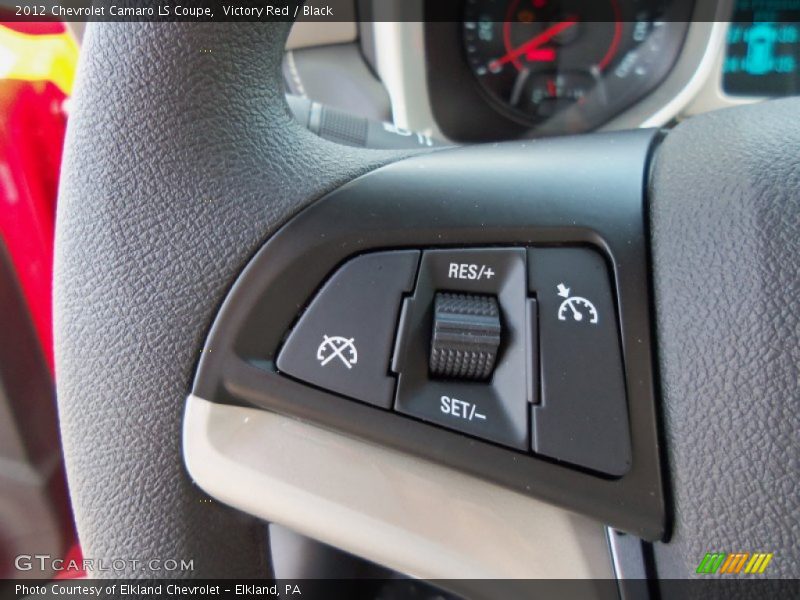 Victory Red / Black 2012 Chevrolet Camaro LS Coupe