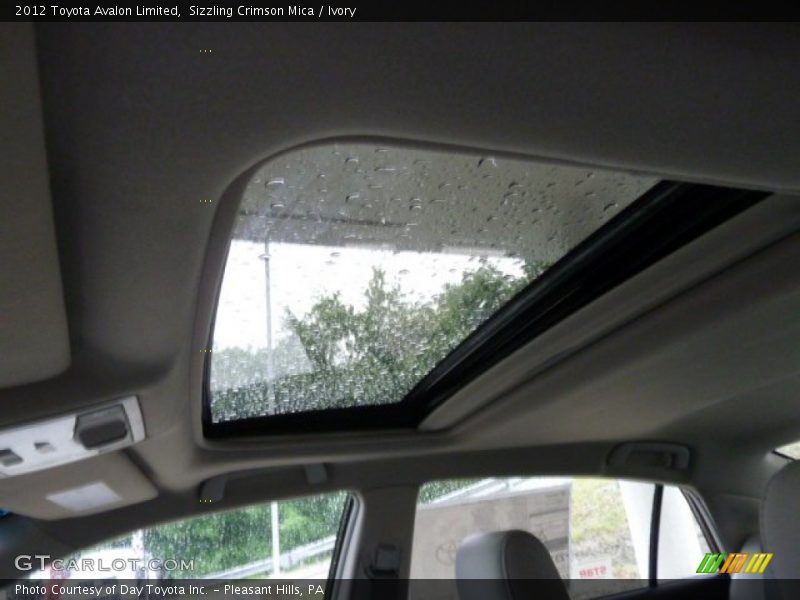 Sizzling Crimson Mica / Ivory 2012 Toyota Avalon Limited