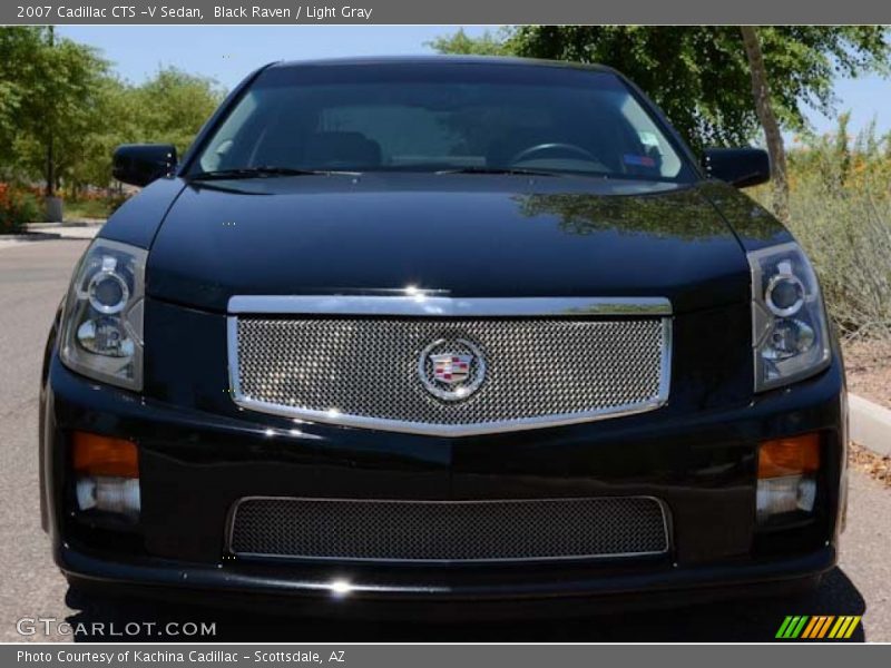 Black Raven / Light Gray 2007 Cadillac CTS -V Sedan