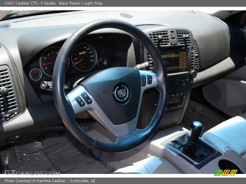 Black Raven / Light Gray 2007 Cadillac CTS -V Sedan