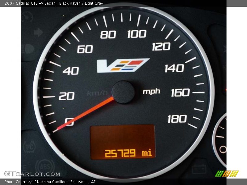 Black Raven / Light Gray 2007 Cadillac CTS -V Sedan