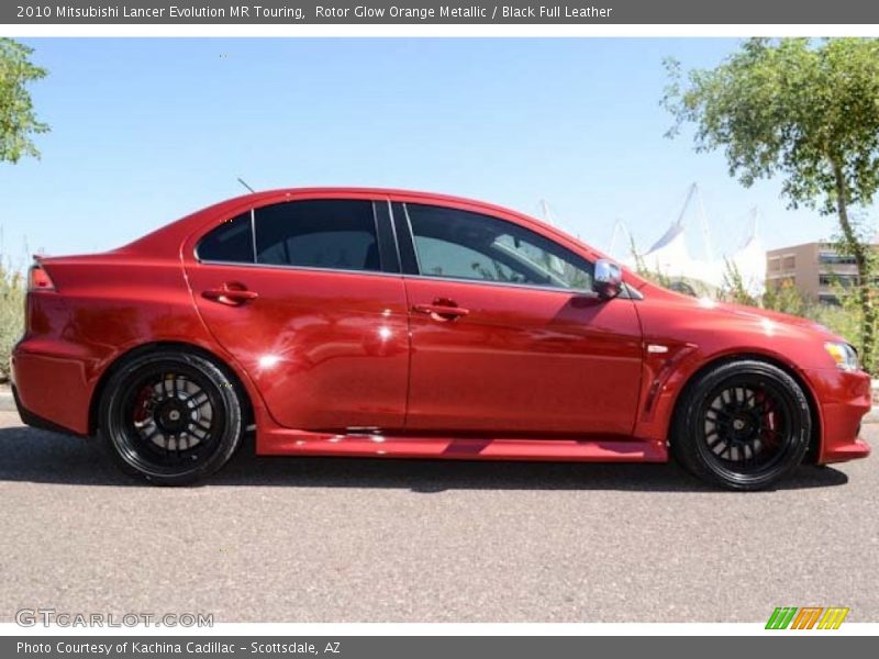  2010 Lancer Evolution MR Touring Rotor Glow Orange Metallic