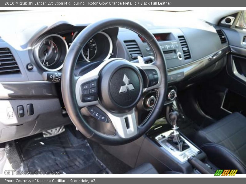Dashboard of 2010 Lancer Evolution MR Touring