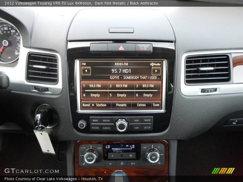 Dark Flint Metallic / Black Anthracite 2012 Volkswagen Touareg VR6 FSI Lux 4XMotion