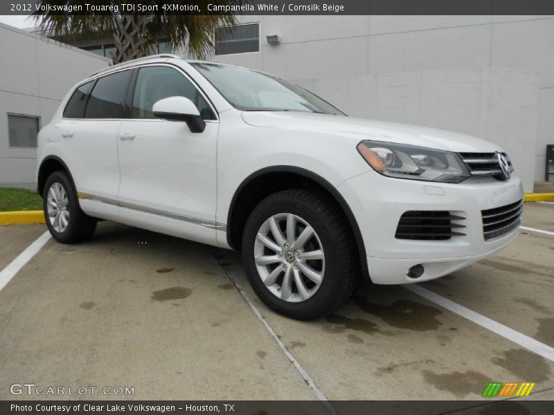 Front 3/4 View of 2012 Touareg TDI Sport 4XMotion
