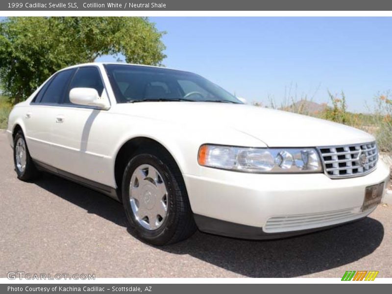 Cotillion White / Neutral Shale 1999 Cadillac Seville SLS