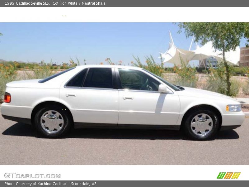 Cotillion White / Neutral Shale 1999 Cadillac Seville SLS