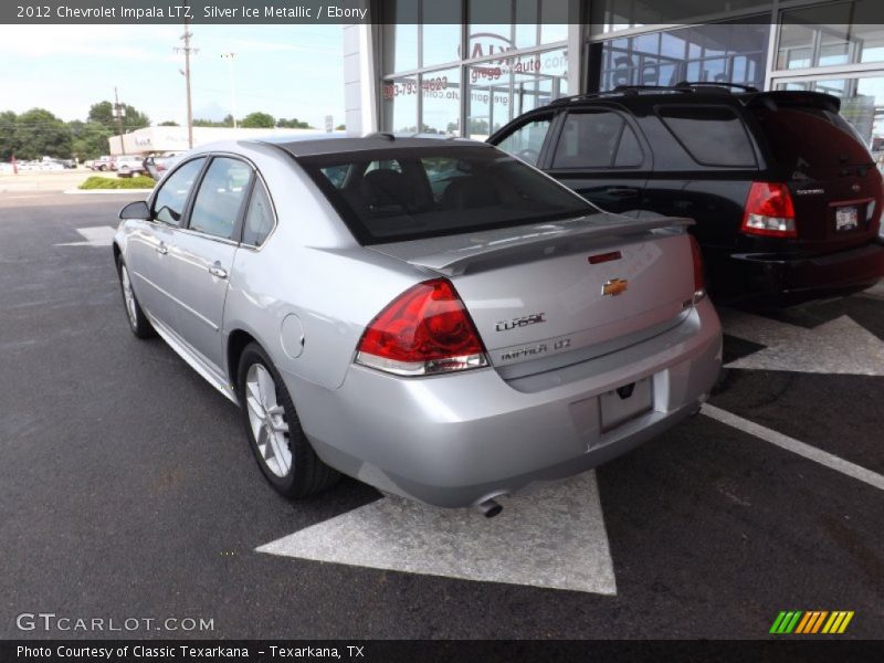 Silver Ice Metallic / Ebony 2012 Chevrolet Impala LTZ