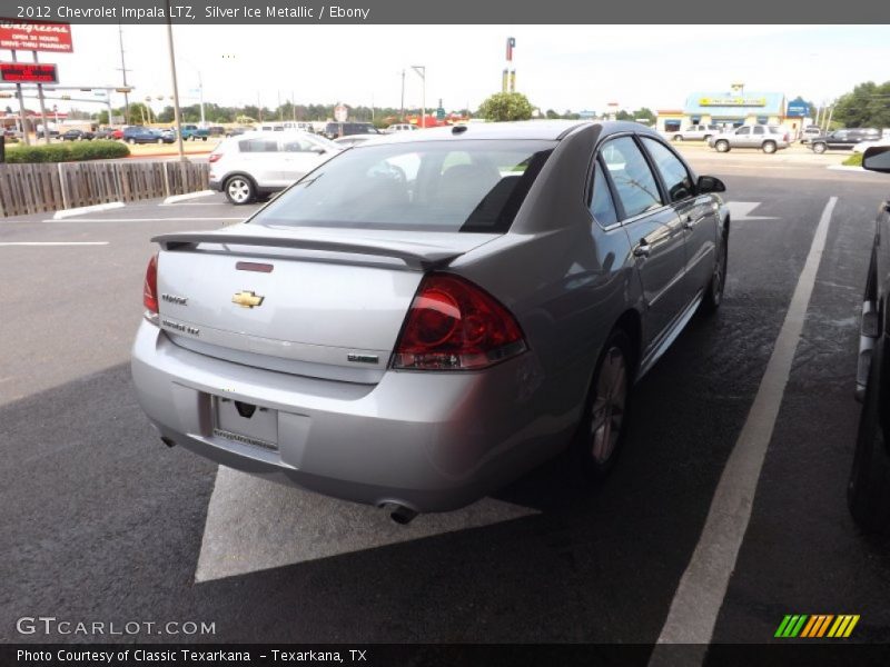 Silver Ice Metallic / Ebony 2012 Chevrolet Impala LTZ