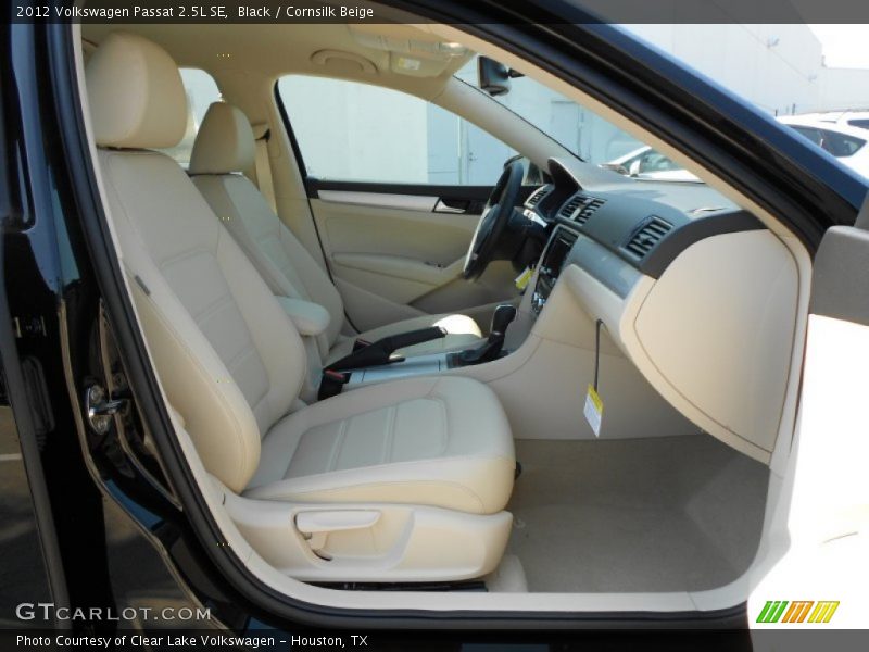  2012 Passat 2.5L SE Cornsilk Beige Interior