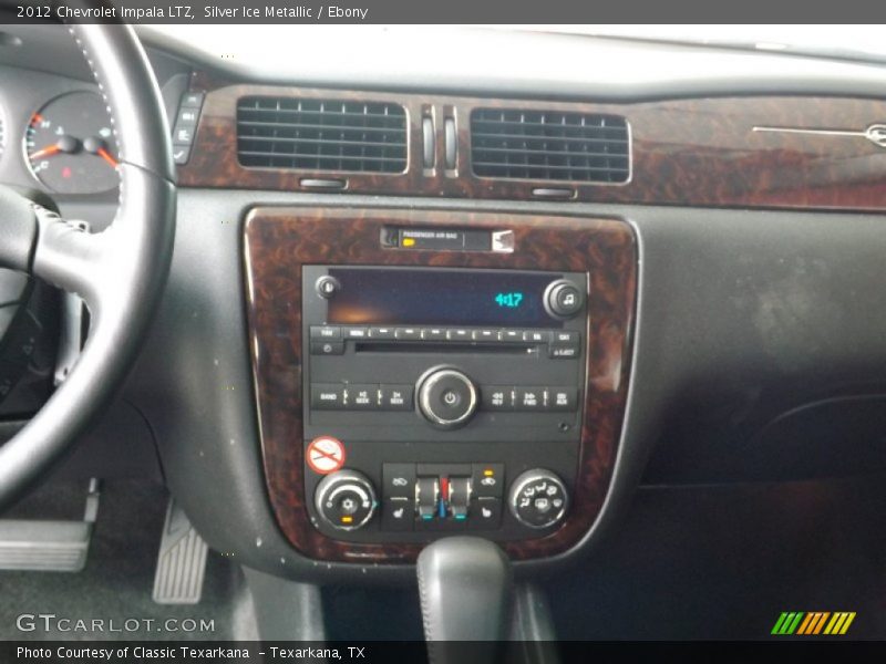 Silver Ice Metallic / Ebony 2012 Chevrolet Impala LTZ