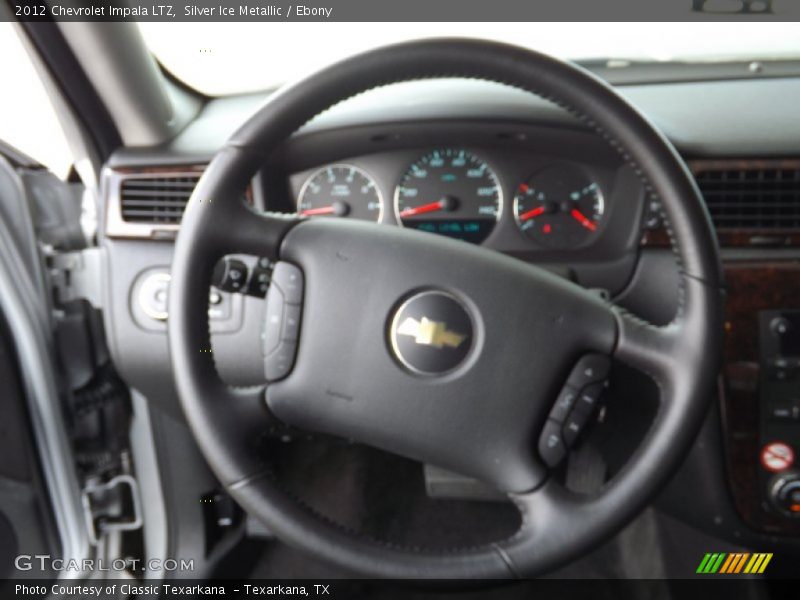 Silver Ice Metallic / Ebony 2012 Chevrolet Impala LTZ