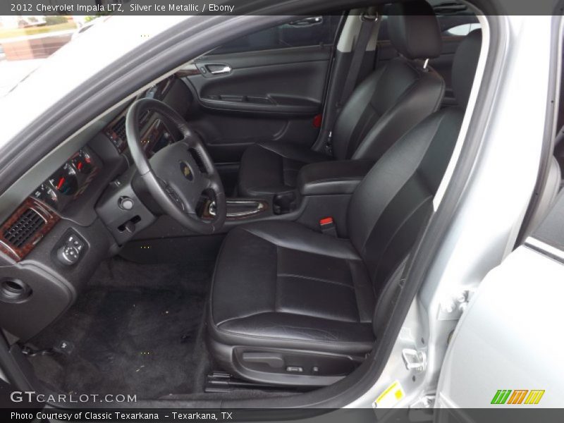 Silver Ice Metallic / Ebony 2012 Chevrolet Impala LTZ