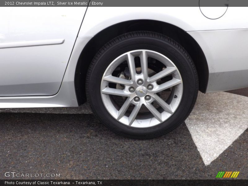 Silver Ice Metallic / Ebony 2012 Chevrolet Impala LTZ