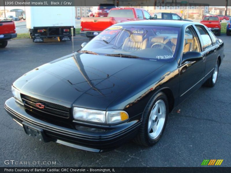 Black / Gray 1996 Chevrolet Impala SS