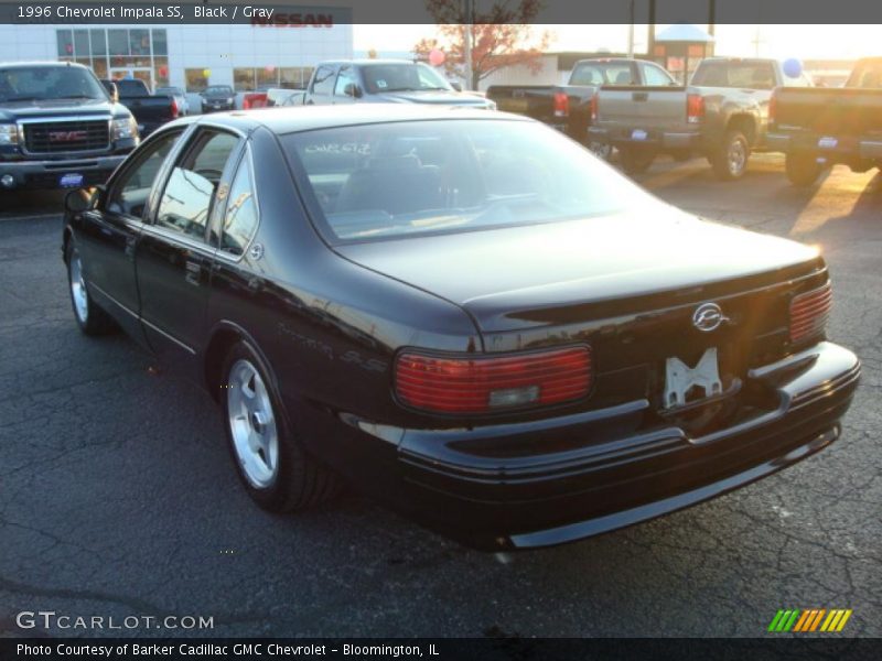 Black / Gray 1996 Chevrolet Impala SS