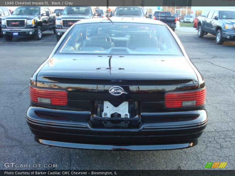 Black / Gray 1996 Chevrolet Impala SS