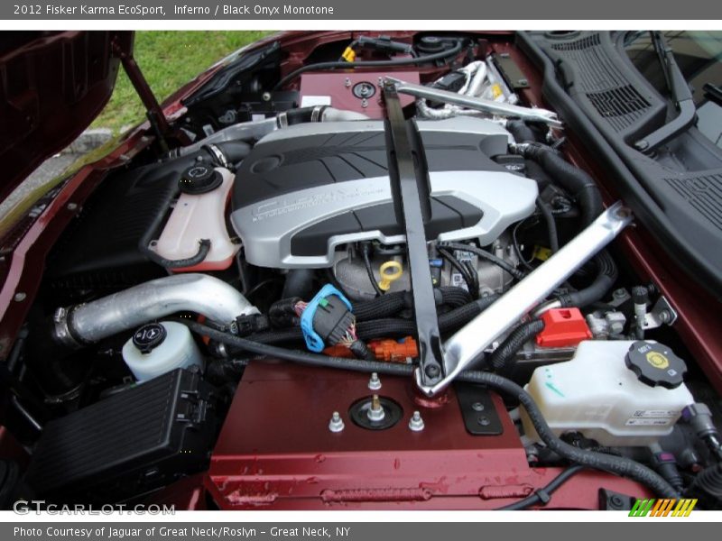  2012 Karma EcoSport Engine - 2 x 479ft-lbs Plug-In Electric Motor/2.0 Liter DFI Turbocharged DOHC 16-Valve VVT 4 Cylinder Range Extending