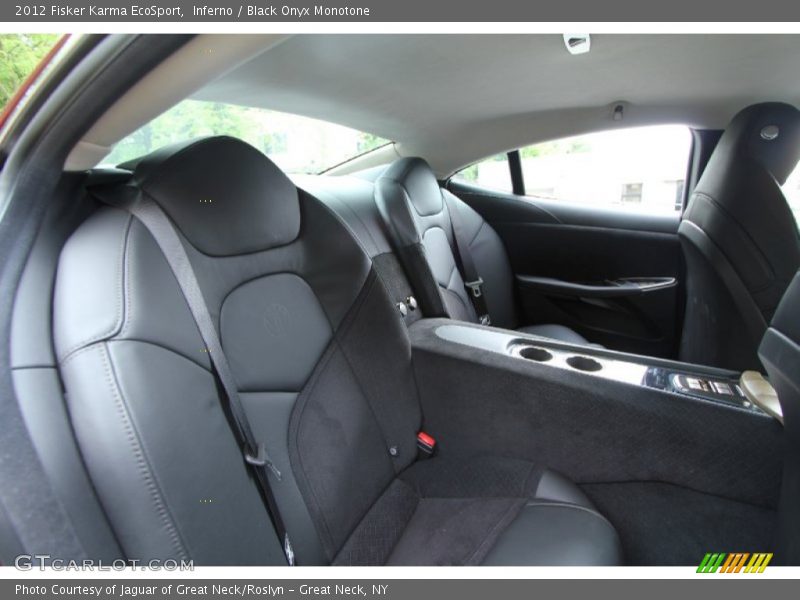 Rear Seat of 2012 Karma EcoSport