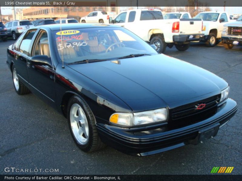 Black / Gray 1996 Chevrolet Impala SS