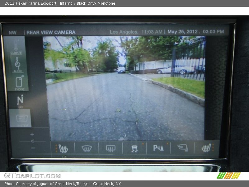 Inferno / Black Onyx Monotone 2012 Fisker Karma EcoSport