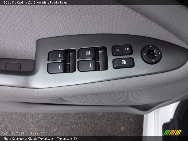 Snow White Pearl / Beige 2011 Kia Optima LX