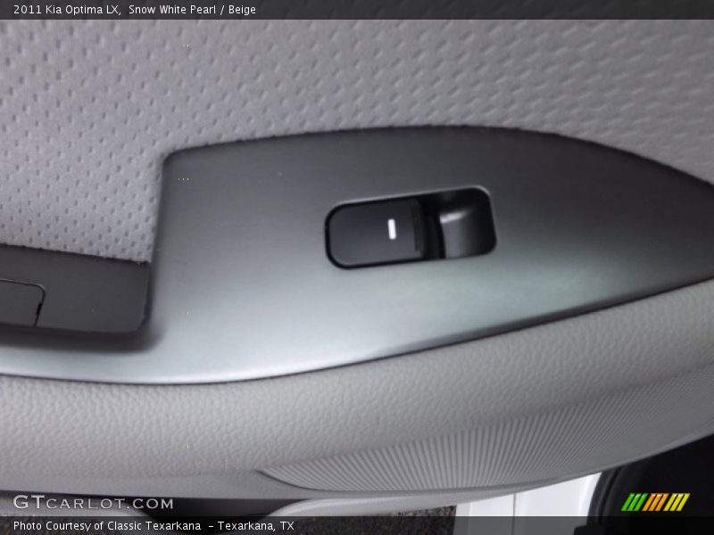 Snow White Pearl / Beige 2011 Kia Optima LX