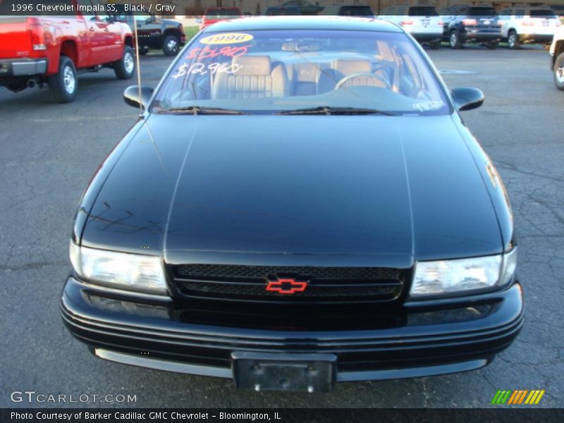 Black / Gray 1996 Chevrolet Impala SS