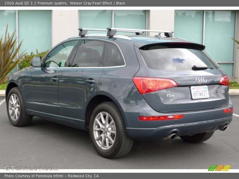 Meteor Gray Pearl Effect / Black 2009 Audi Q5 3.2 Premium quattro