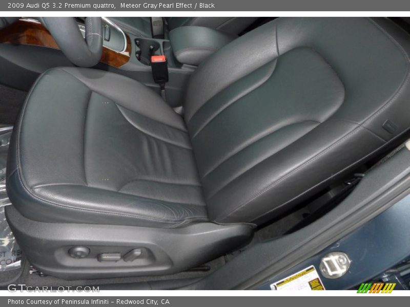 Meteor Gray Pearl Effect / Black 2009 Audi Q5 3.2 Premium quattro