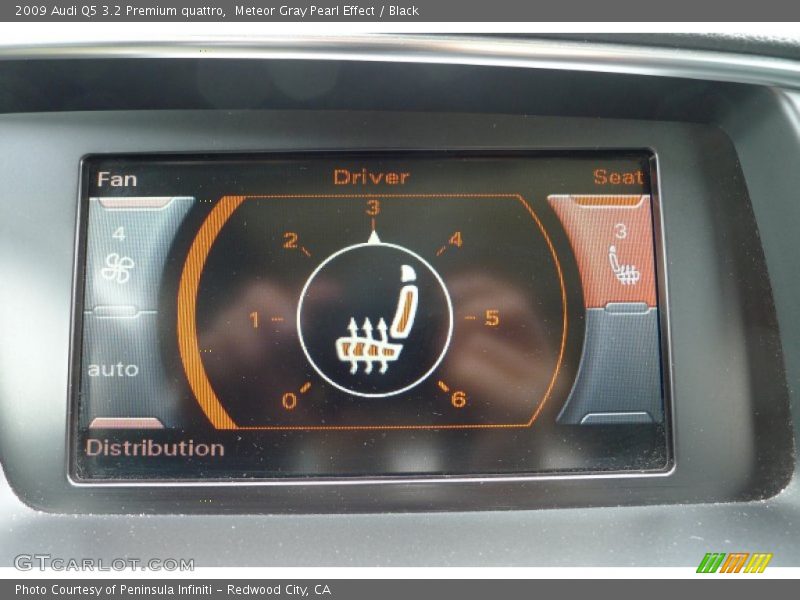 Meteor Gray Pearl Effect / Black 2009 Audi Q5 3.2 Premium quattro