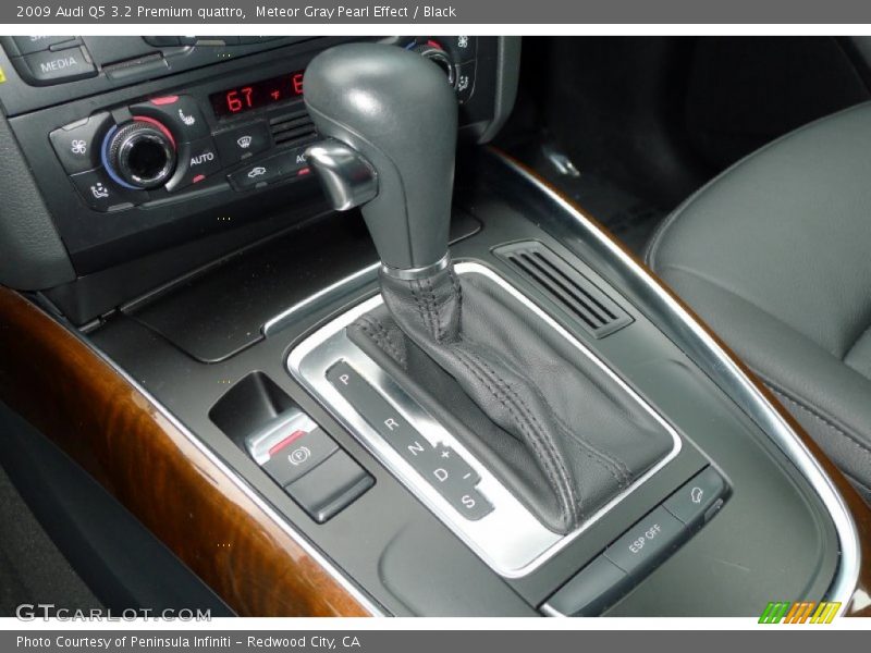 Meteor Gray Pearl Effect / Black 2009 Audi Q5 3.2 Premium quattro