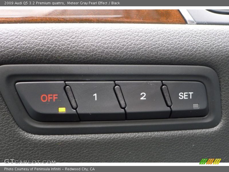 Meteor Gray Pearl Effect / Black 2009 Audi Q5 3.2 Premium quattro