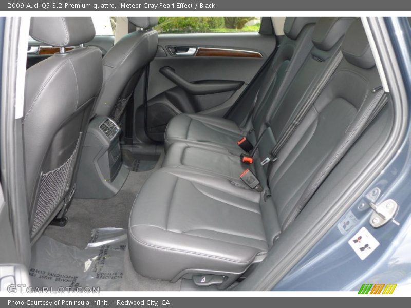 Meteor Gray Pearl Effect / Black 2009 Audi Q5 3.2 Premium quattro