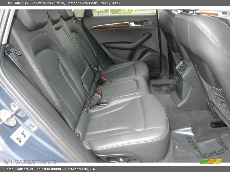 Meteor Gray Pearl Effect / Black 2009 Audi Q5 3.2 Premium quattro