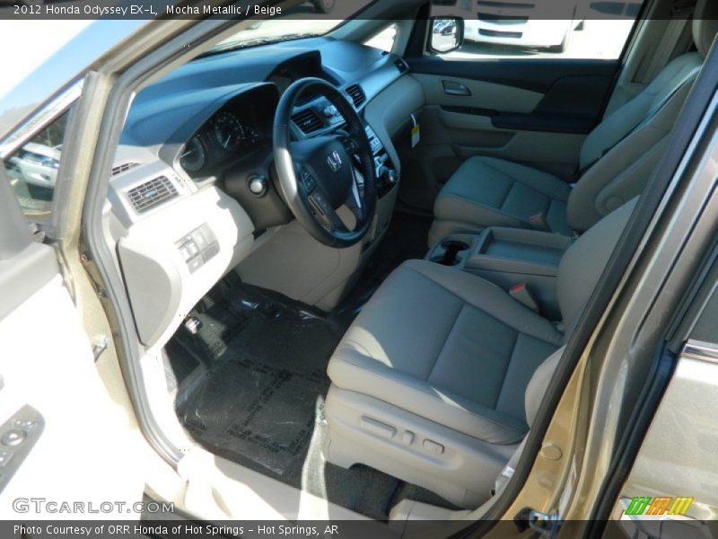Mocha Metallic / Beige 2012 Honda Odyssey EX-L