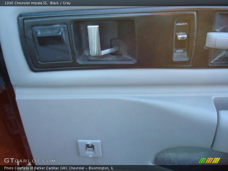 Black / Gray 1996 Chevrolet Impala SS
