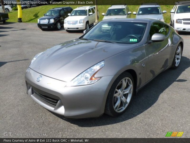 Platinum Graphite / Black Cloth 2010 Nissan 370Z Sport Coupe