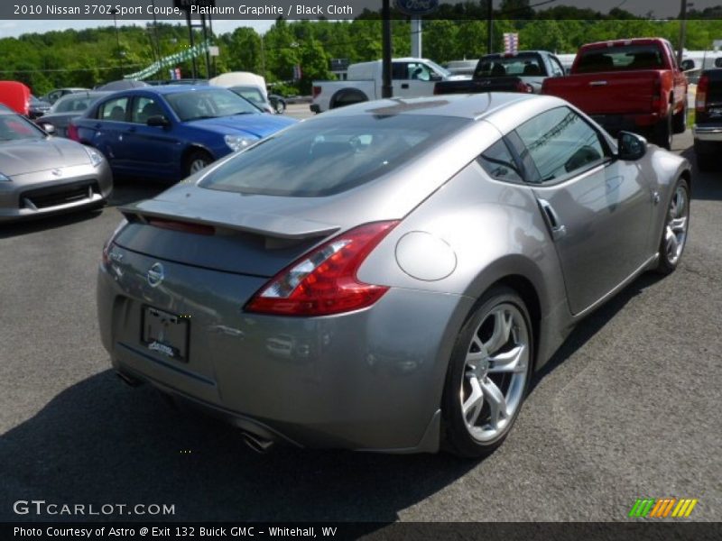 Platinum Graphite / Black Cloth 2010 Nissan 370Z Sport Coupe