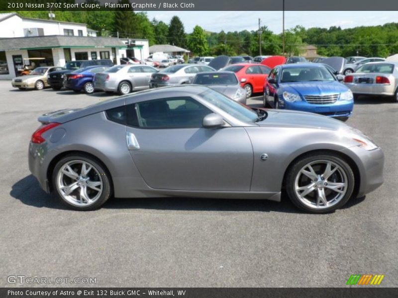 Platinum Graphite / Black Cloth 2010 Nissan 370Z Sport Coupe