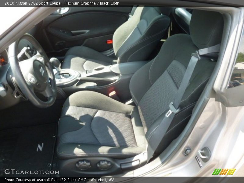 Platinum Graphite / Black Cloth 2010 Nissan 370Z Sport Coupe