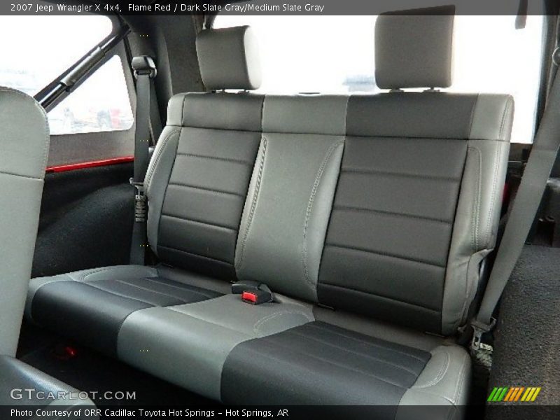 Flame Red / Dark Slate Gray/Medium Slate Gray 2007 Jeep Wrangler X 4x4