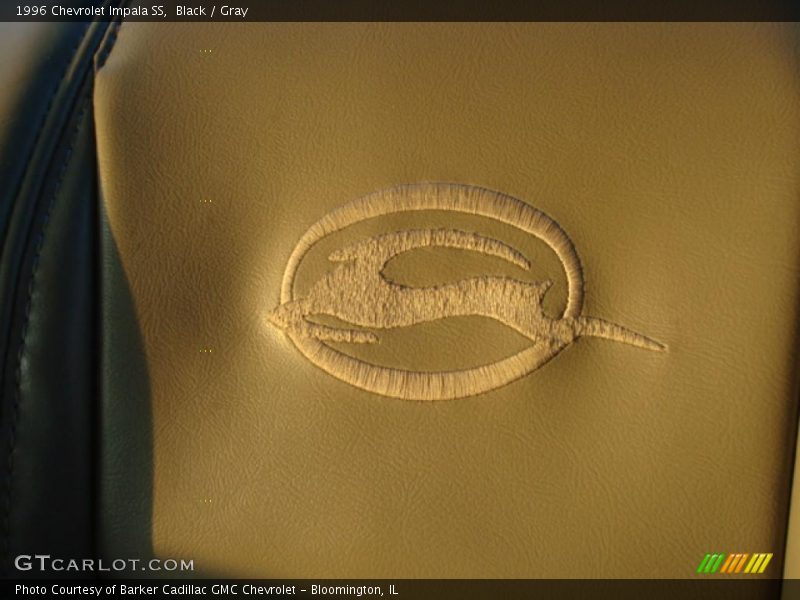 Black / Gray 1996 Chevrolet Impala SS