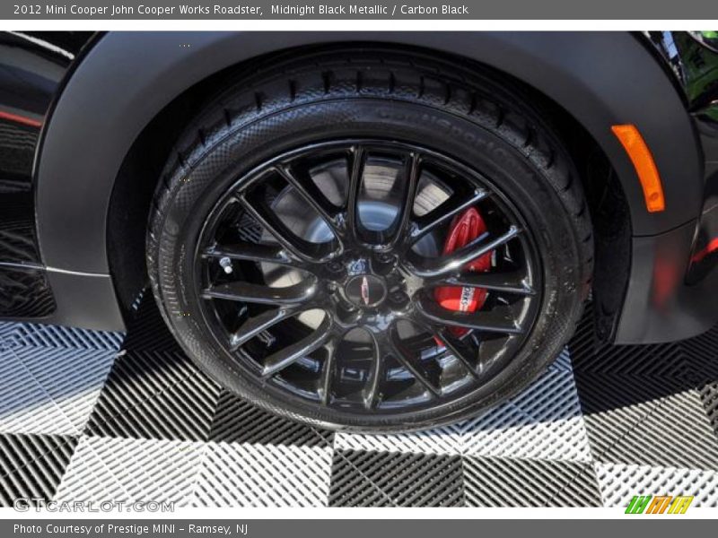 Midnight Black Metallic / Carbon Black 2012 Mini Cooper John Cooper Works Roadster