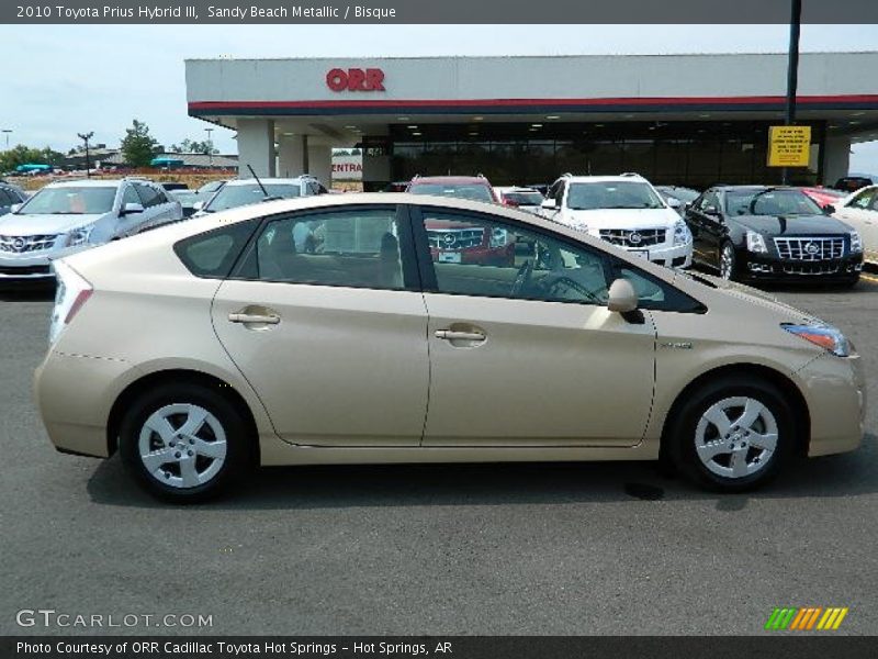 Sandy Beach Metallic / Bisque 2010 Toyota Prius Hybrid III