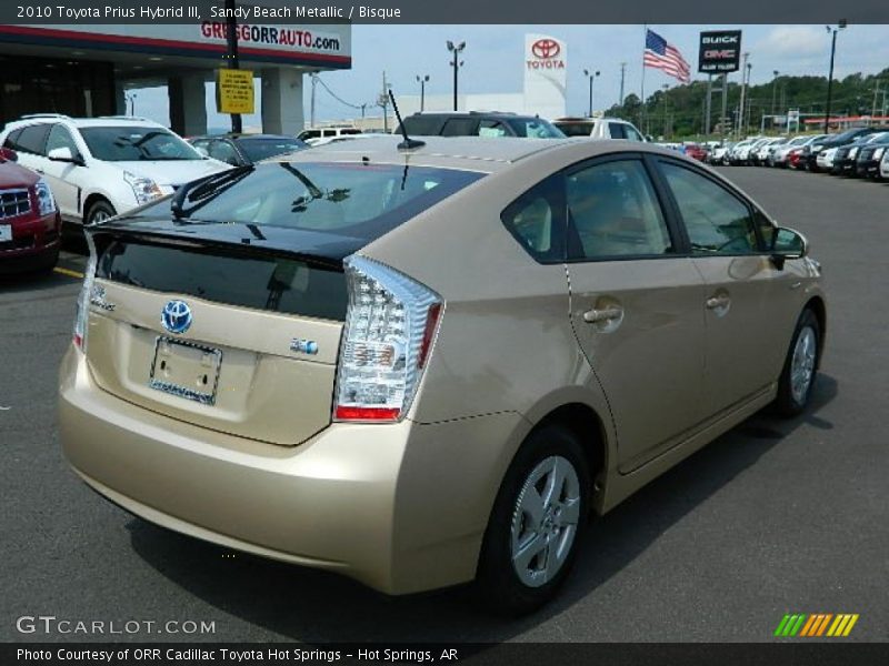Sandy Beach Metallic / Bisque 2010 Toyota Prius Hybrid III