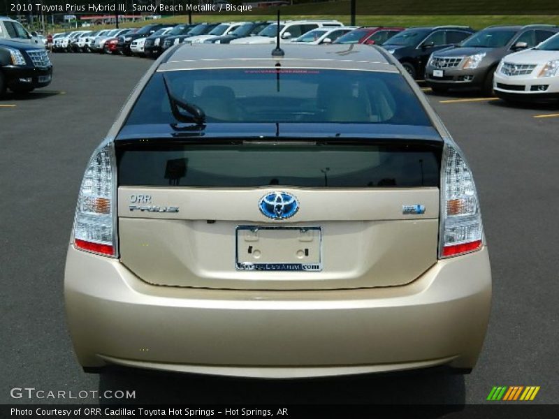 Sandy Beach Metallic / Bisque 2010 Toyota Prius Hybrid III