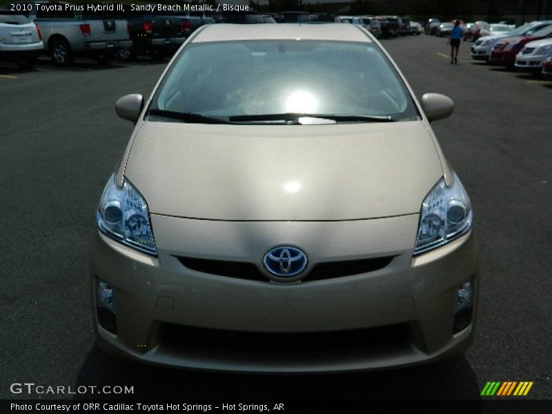 Sandy Beach Metallic / Bisque 2010 Toyota Prius Hybrid III