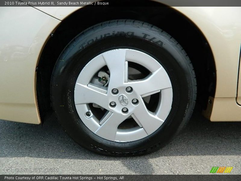 Sandy Beach Metallic / Bisque 2010 Toyota Prius Hybrid III